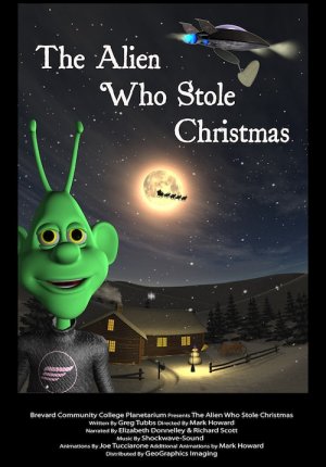 The Alien Who Stole Christmas promotional poster