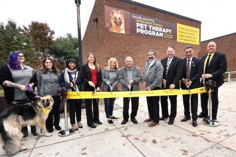 Shreiber Pet Therapy Center opens with ribbon cutting | Rowan Today | Rowan  University