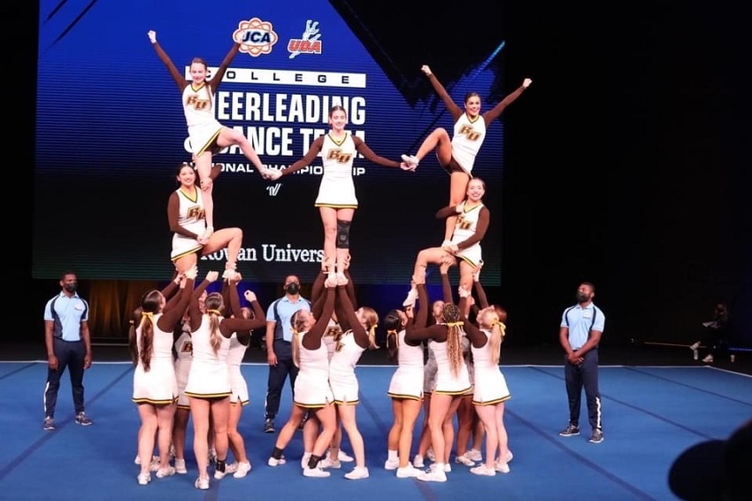 Rowan Cheerleading takes third at UCA College Nationals, Rowan Today