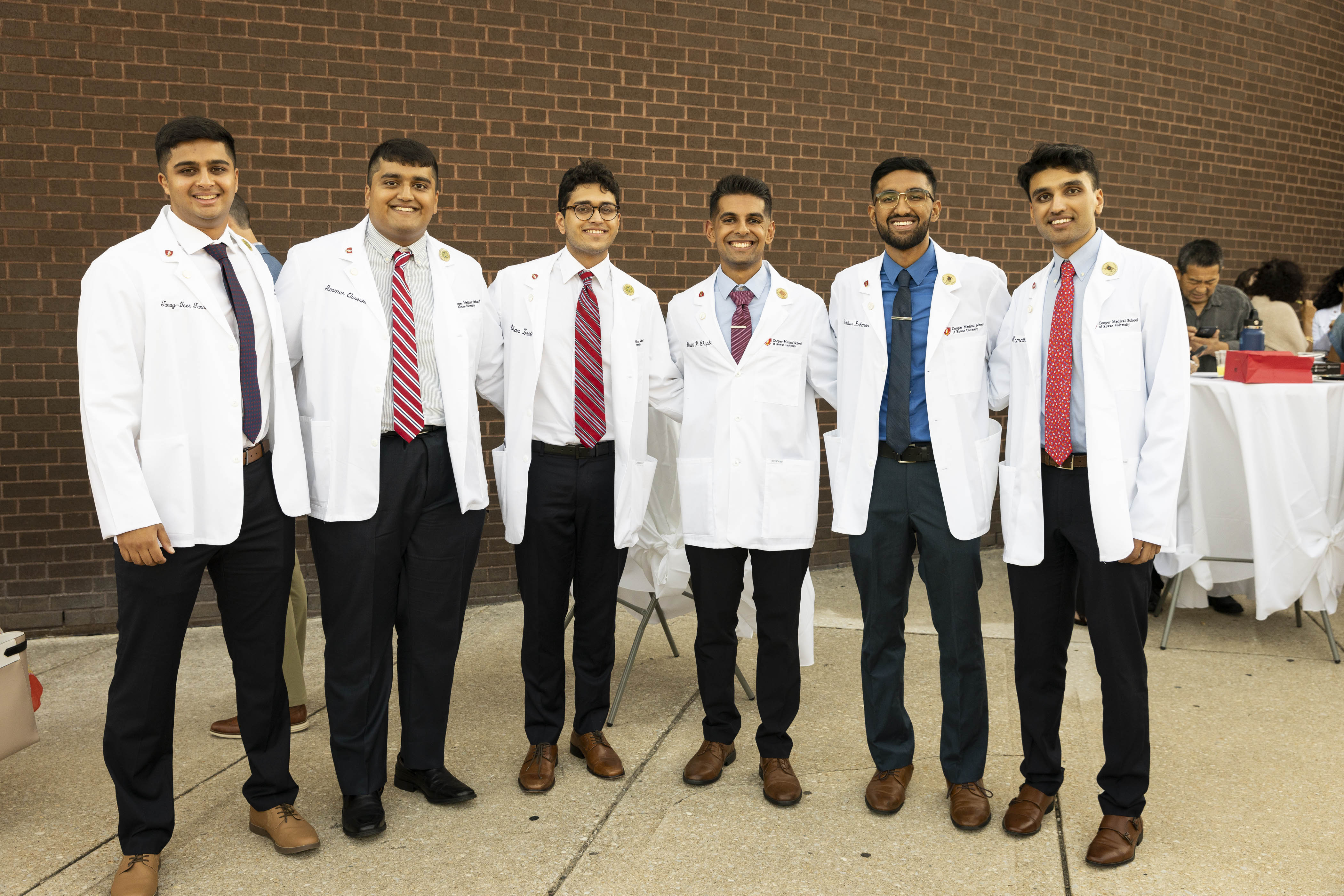 CMSRU new medical students during annual White Coat Ceremony