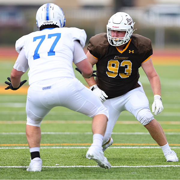 Rowan University Football player Carter Williams