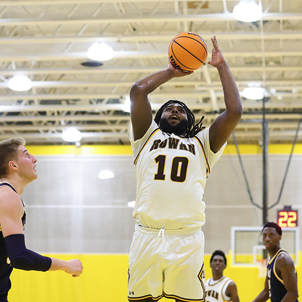 Rowan University Men's Basketball's Khalil Baker