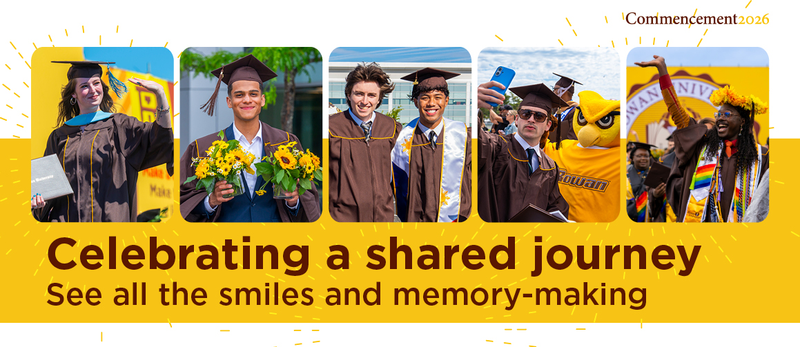 Commencement 2026: Celebrating a shared journey. See all the smiles and memory-making; Photos of Rowan University graduates in caps and gowns.